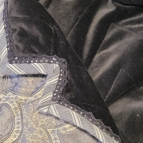 Koos of Course! Patterned Jacquard Quilted Reversible Jacket Womens Sz Small - Picture 10 of 16